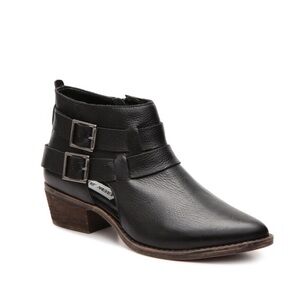 Steve Madden Isana Western Bootie Black Size 7